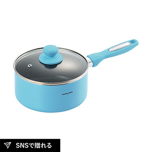 マリ・クレール カラーズ アルミ片手鍋18cm