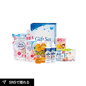 花香るランドリー＆キッチンセットE