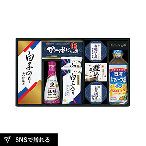 キッコーマンしょうゆ＆白子のり食卓詰合せD