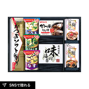 アマノフリーズドライみそ汁&食卓詰合せB