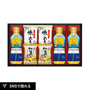 SHOWAキャノーラ油＆のり・たまごスープ詰合せD