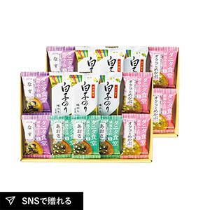 タニタ食堂監修減塩みそ汁・白子のり詰合せE