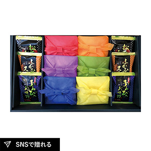 初代田蔵 新潟県産こしひかり・お吸物・笹川流れ極塩ギフトセットB