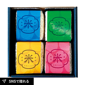 初代田蔵 五つ星マイスター厳選・新潟県産こしひかり味わいギフトA