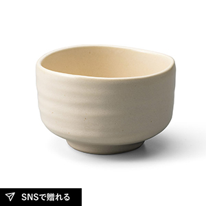 抹茶ラテカップ（白釉）