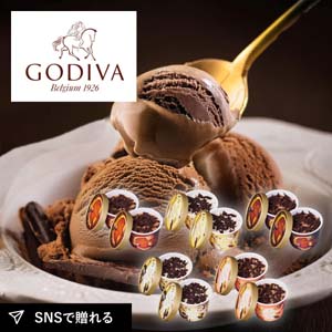 【送料無料】GODIVA アイスギフトセット 10個入り