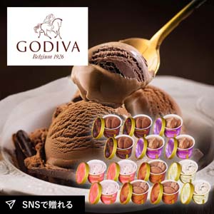 【送料無料】GODIVA アイスギフトセット 14個入り