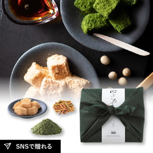 笑日 MUSUBI 手作りわらびもちキット（抹茶）