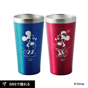 D-MF41 ミッキー＆ミニー ペアメタルサーモタンブラー