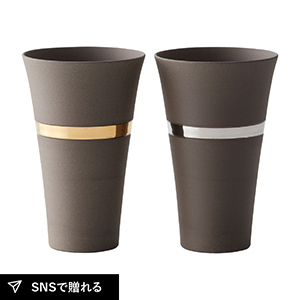 美濃焼 J-mode リングペアカップ