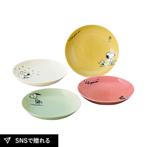 ピーナッツ シーズン パスタプレートセット