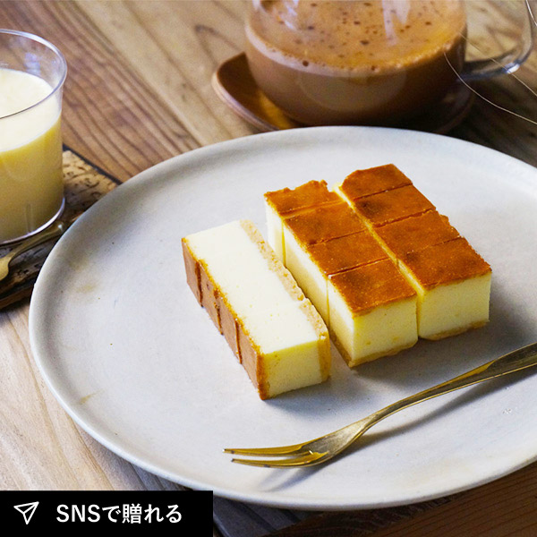 【送料無料】とろける北海道プリンとチーズケーキセット