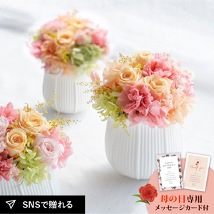 ★母の日フラワーギフト アクアレルS