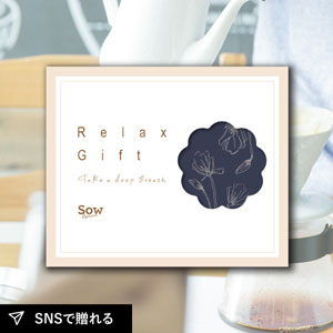 SOW EXPERIENCE カタログギフト Relax Gift（BLUE）