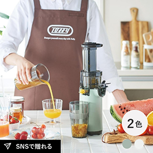 【送料無料】Toffy トフィー ミニスロージューサー
