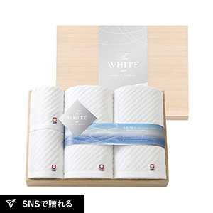 今治The WHITE（木箱）　バス2P・フェイスタオル2P
