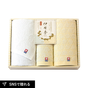 今治 伊布季 〈IBUKI〉 フェイスタオル2P・ハンドタオル1P