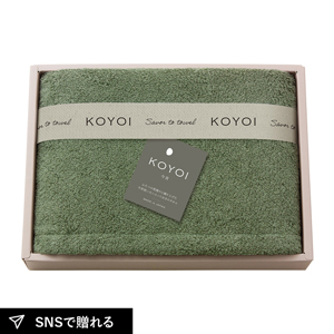 KOYOI 〈今宵〉 フェイスタオル1P