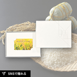 カード型 カタログギフト RICE SELECTION RS08