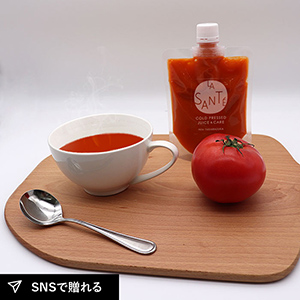 トマト&味噌のコールドプレススープ 180g×12本セット