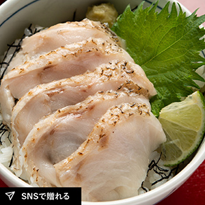 島根県支援！のどぐろ炙り丼セット