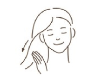 タオルドライ イメージ