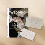 エスコートカード＋プロフィールブック（席次表付き8ページ）＋席札（無料）セット