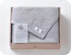 THE QUEEN’S TOWELフェイスタオルグレー