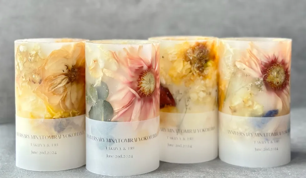 ブーケキャンドル