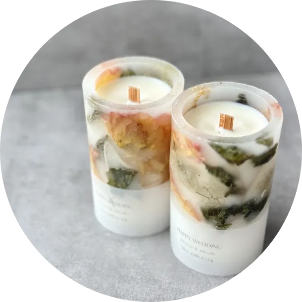 ブーケキャンドル