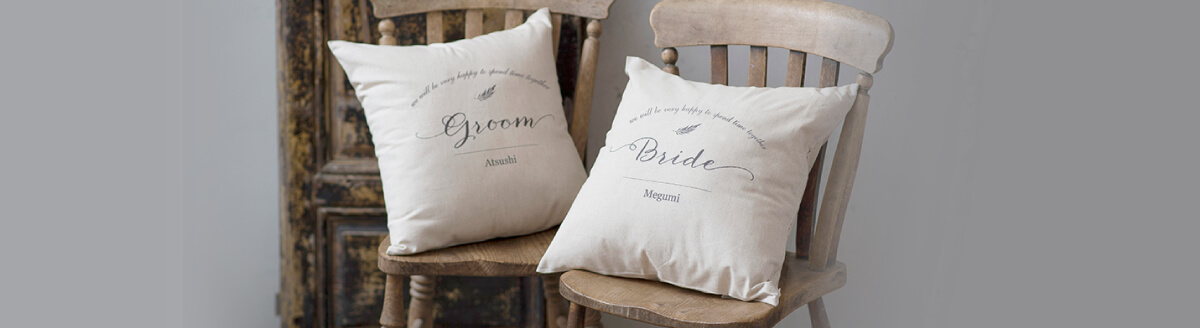 ウェディングクッション