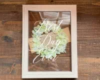 【フラワーフレーム作り体験】