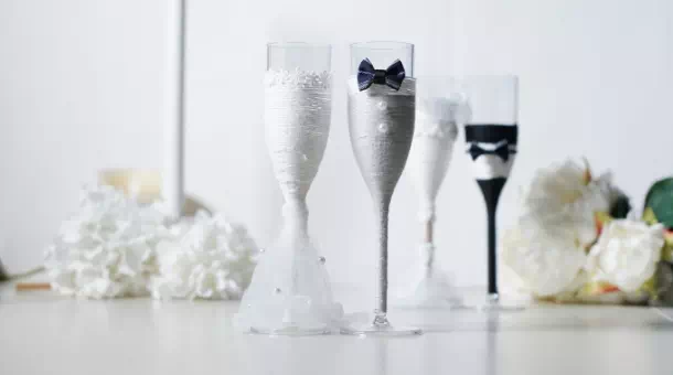 グラスドレス作り体験