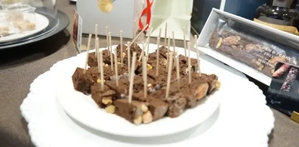 引き菓子の試食