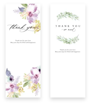 ラッピングラベル名入れなし