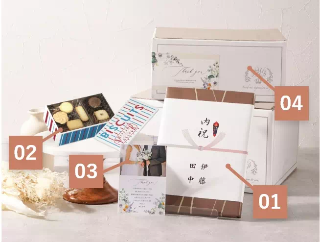 ブランド内祝いギフトセット内容（資生堂パーラーセット）