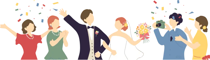 結婚式のイメージ