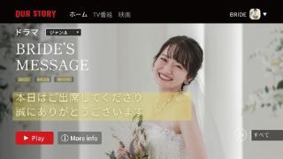 プロフィールムービー ブライズフリックス