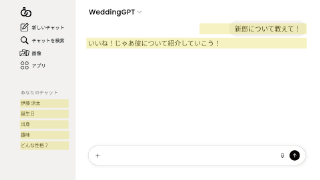 プロフィールムービー ウェディングGPT