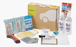 車載用防災グッズ