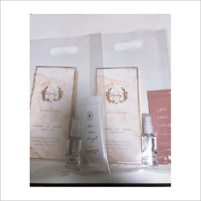 席次表とウェットシート