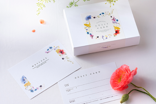 ゲストカード(結婚式ゲストブック・芳名帳)