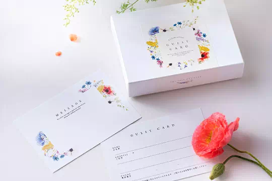 ゲストカード(結婚式ゲストブック・芳名帳)