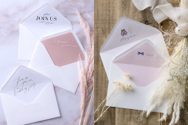 封筒をおしゃれにアレンジ！飾り紙