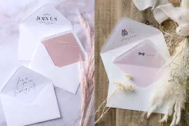 封筒をおしゃれにアレンジ！飾り紙