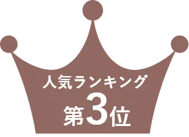 人気ランキング第3位