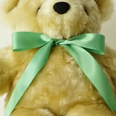 セージグリーンのリボン