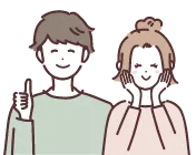 20代後半 ご夫妻のイラストイメージ