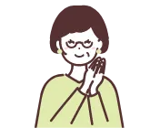 50代 後半 お母さまのイラストイメージ