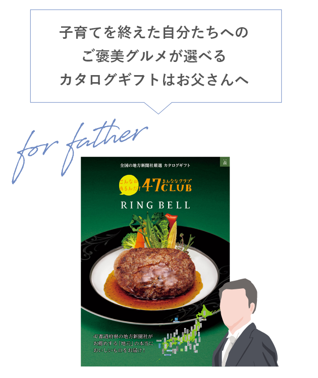 カタログギフトお父さん